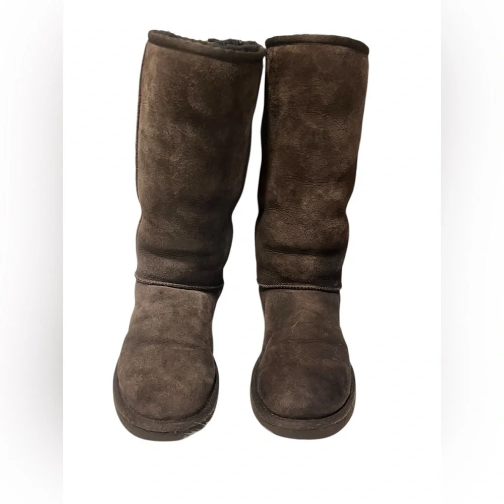 UGG Chestnut Suede boots size 9W